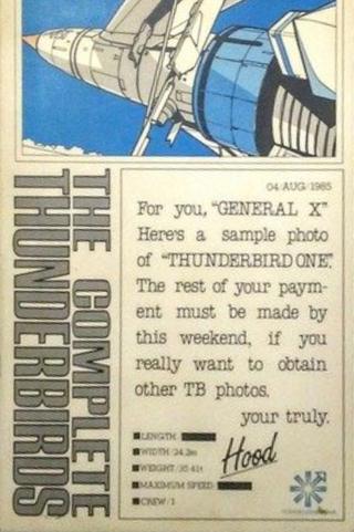 The Complete Thunderbirds poster