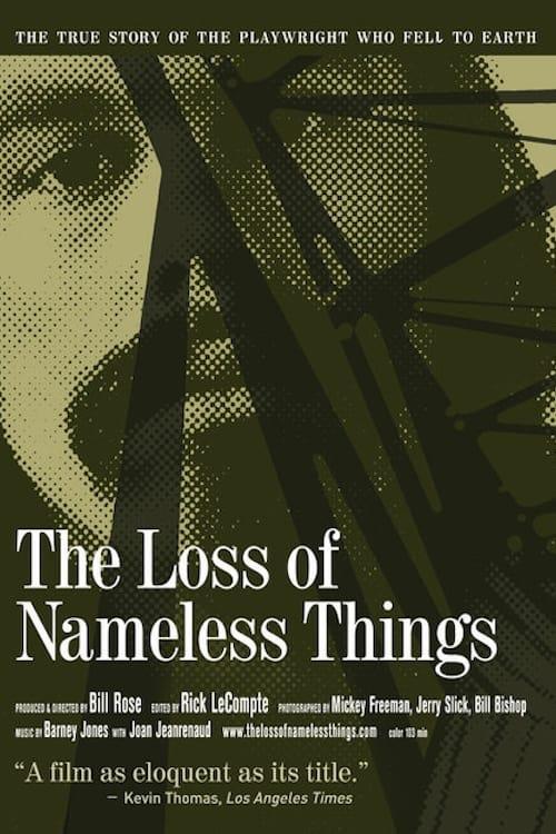 The Loss of Nameless Things poster