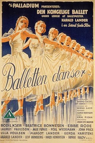 Balletten danser poster