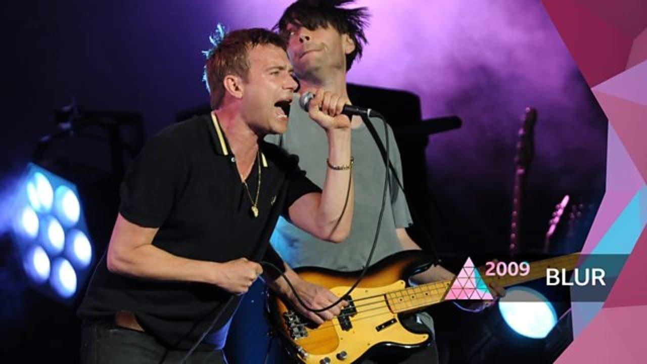 Blur: Live at Glastonbury backdrop