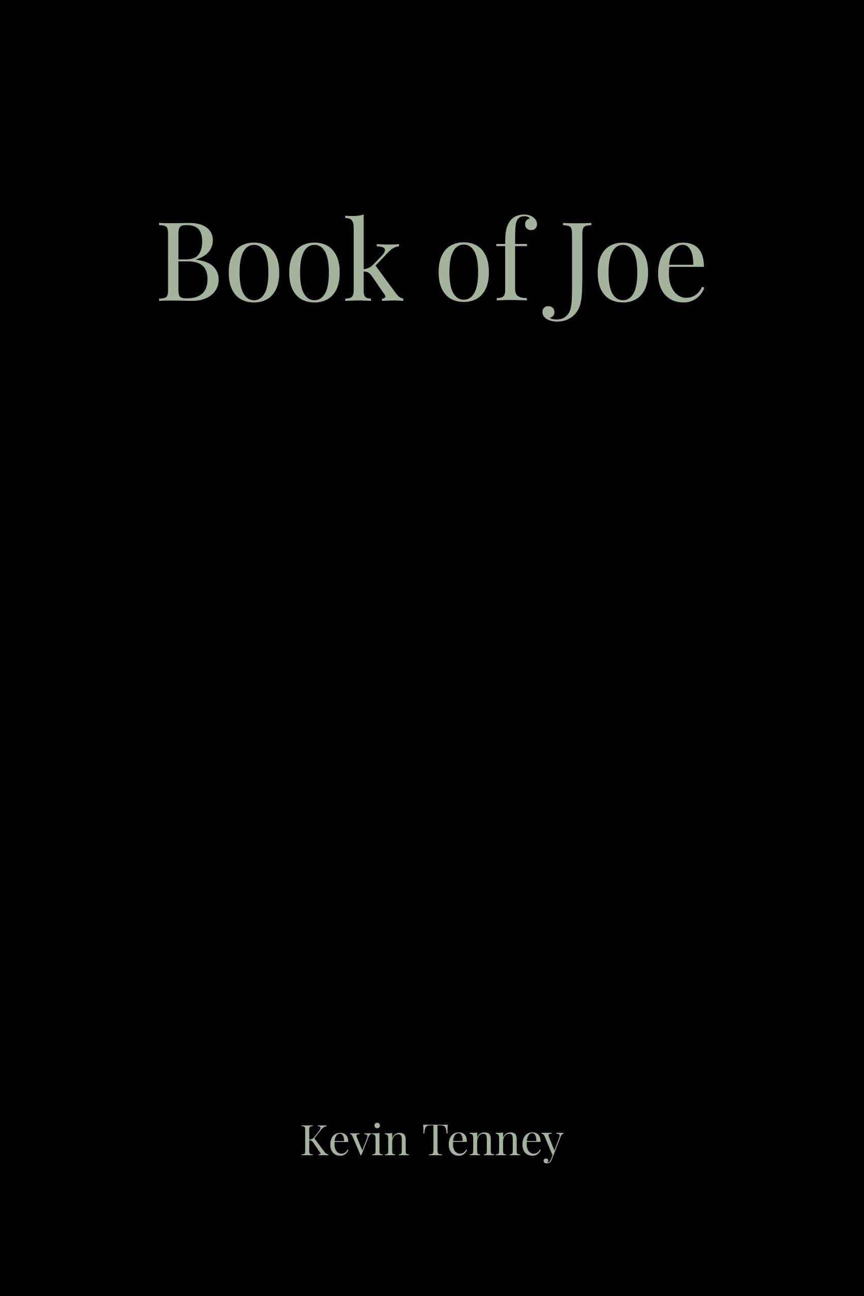 Book of Joe poster