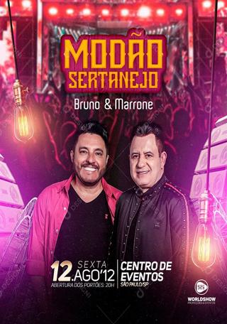 Bruno e Marrone Churrasco e Modão poster