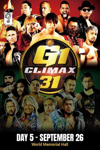 NJPW G1 Climax 31: Day 5 poster