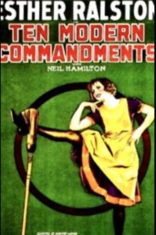 Ten Modern Commandments poster