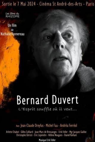 Bernard Duvert, l'Esprit souffle où il veut poster