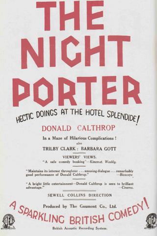 The Night Porter poster