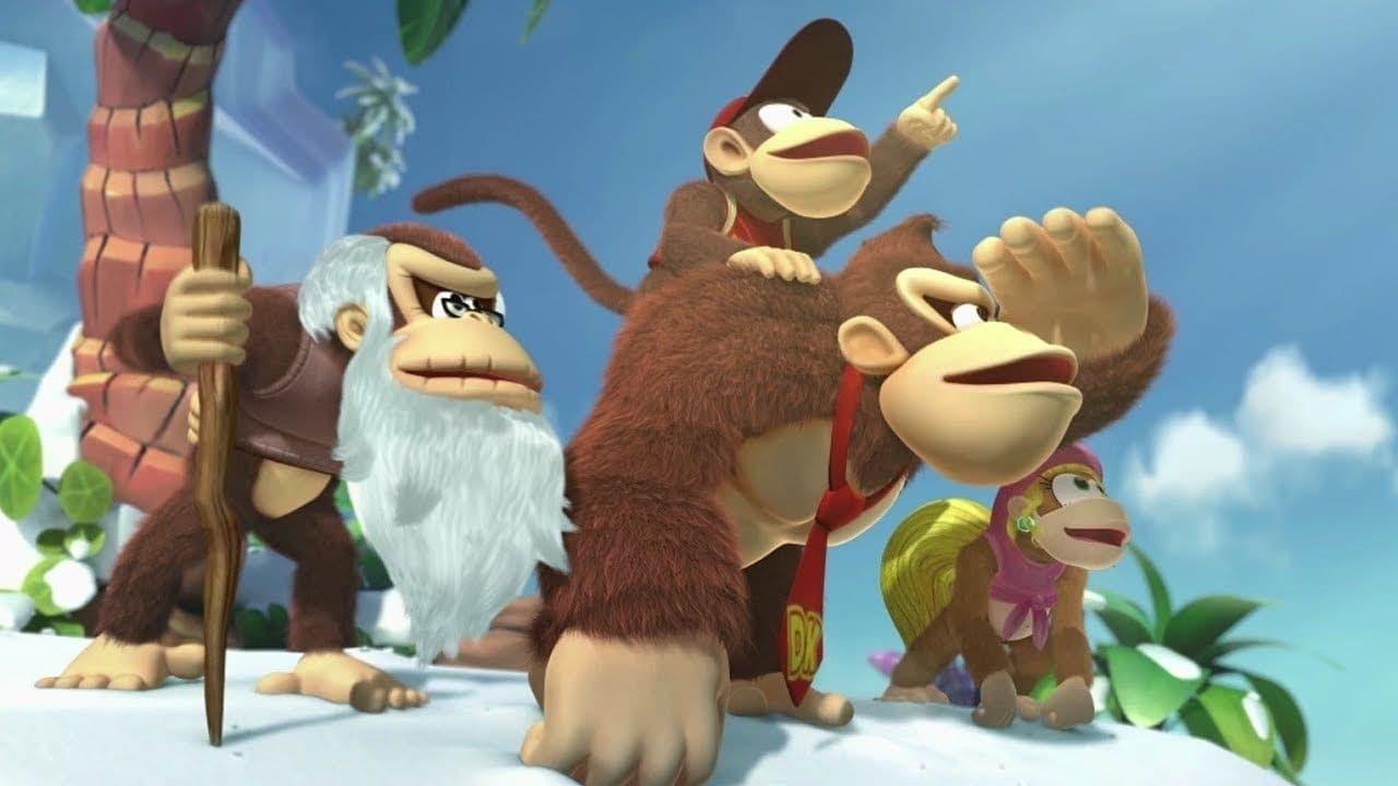 Donkey Kong Country: The Legend of the Crystal Coconut backdrop