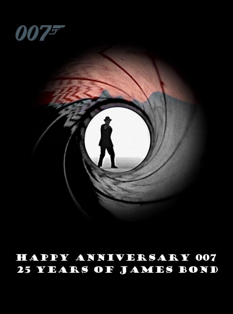 Happy Anniversary 007: 25 Years of James Bond poster