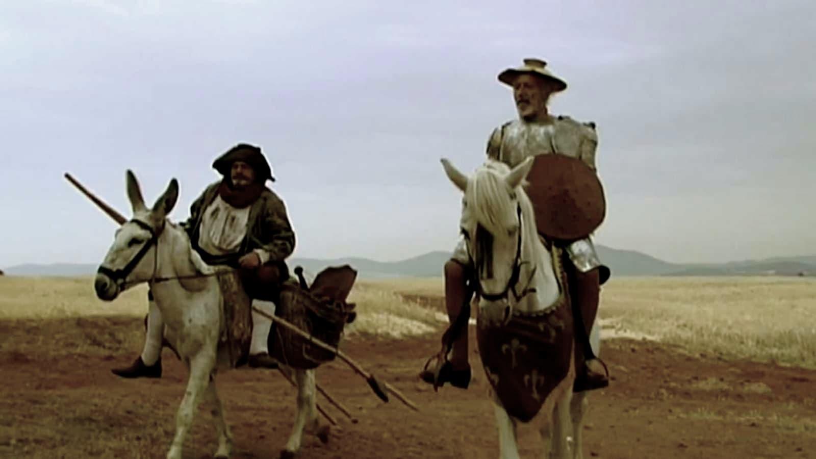 Las locuras de don Quijote backdrop
