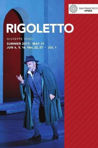 San Francisco Opera: Verdi's Rigoletto poster