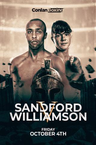 Josh Sandford vs. Aidan Williamson poster