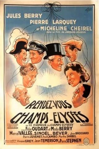 Champs-Elysees poster
