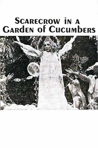 Scarecrow in a Garden of Cucumbers poster