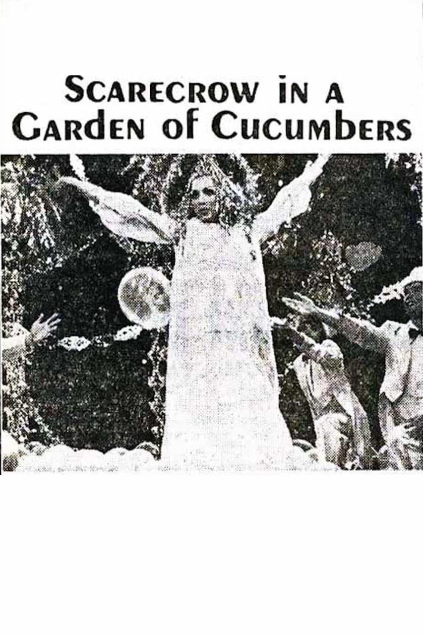 Scarecrow in a Garden of Cucumbers poster