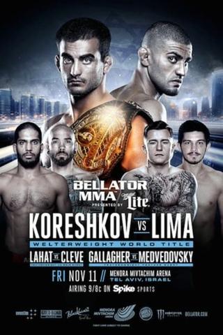 Bellator 164: Koreshkov vs. Lima 2 poster