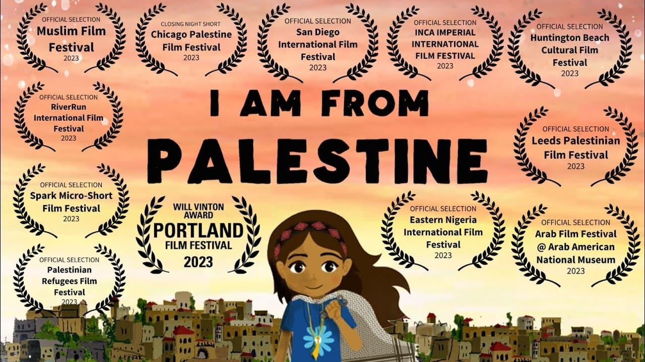 I Am from Palestine backdrop