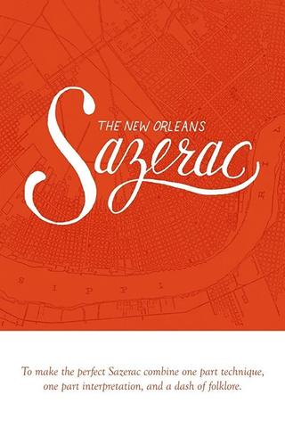 The New Orleans Sazerac poster
