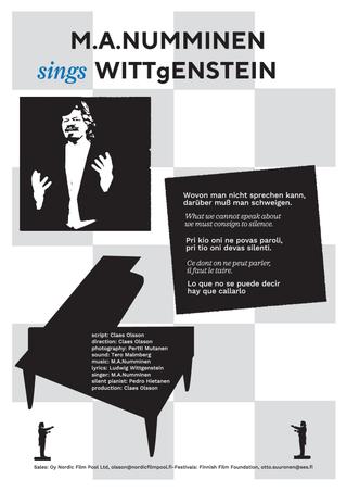 M.A. Numminen Sings Wittgenstein poster
