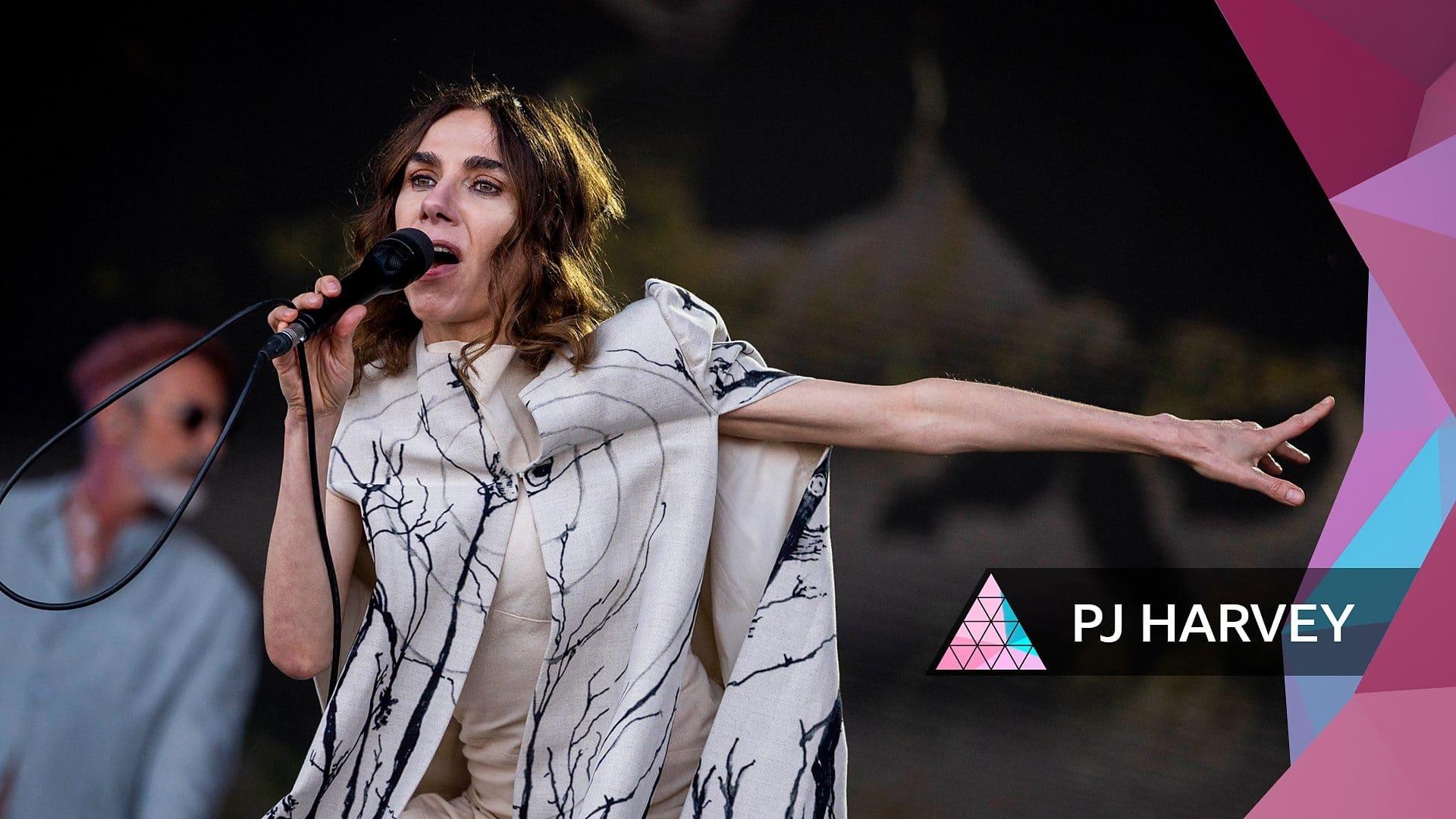 PJ Harvey: Glastonbury 2024 backdrop