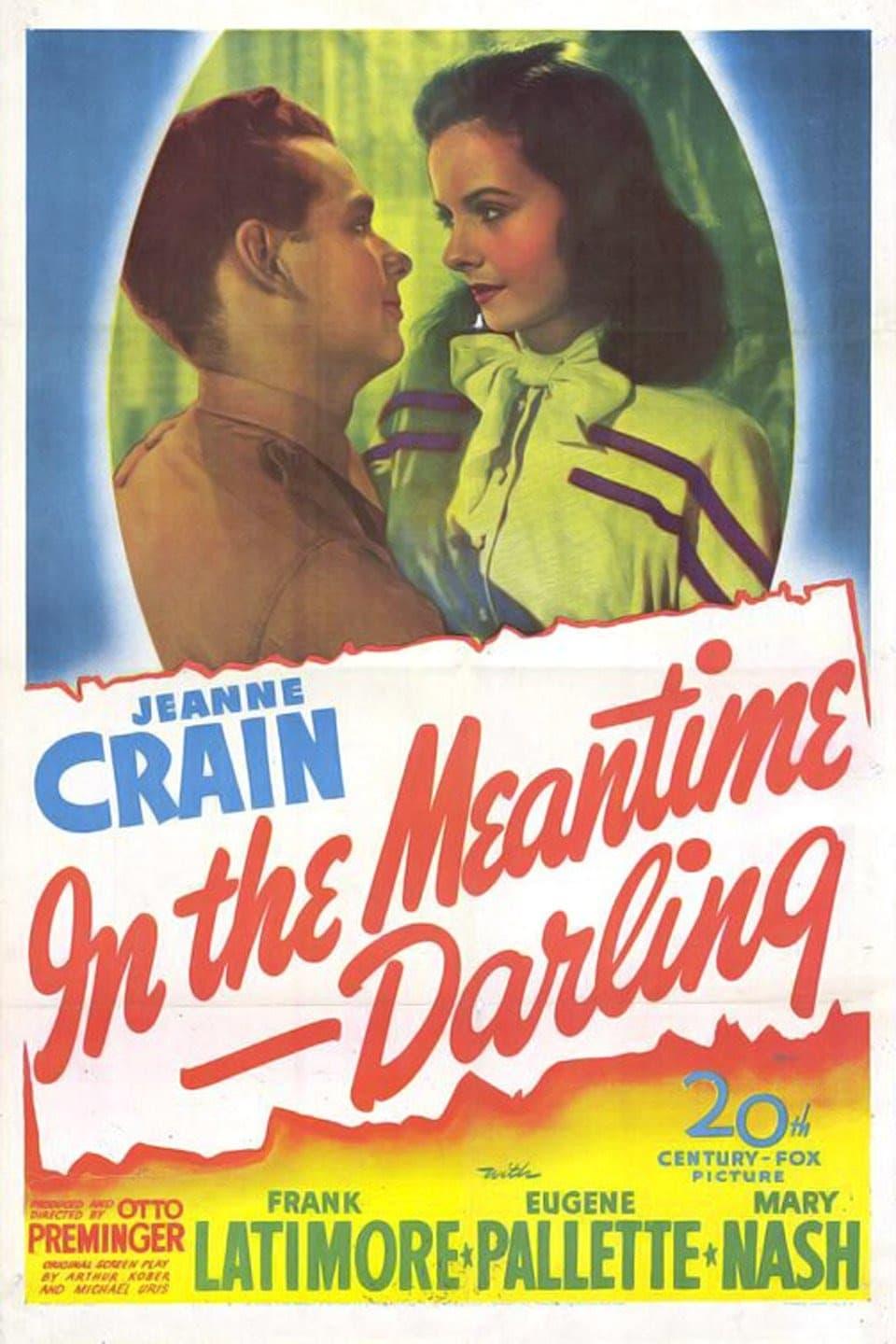 In the Meantime, Darling poster