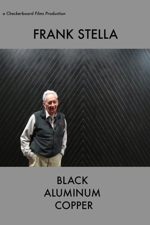 Frank Stella: Black Aluminum Copper poster