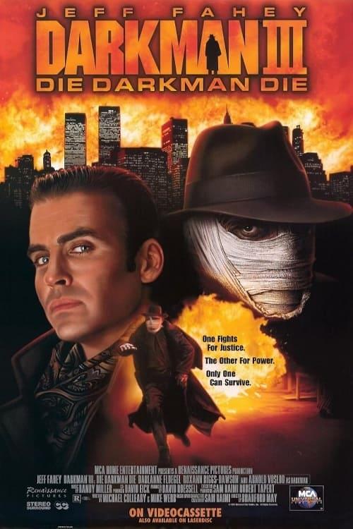 Darkman III: Die Darkman Die poster