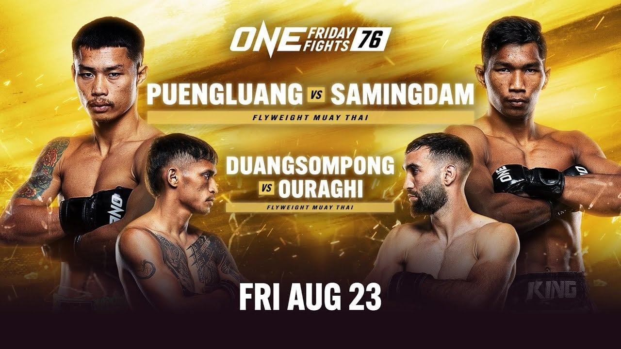 ONE Friday Fights 76: Puengluang vs. Samingdam backdrop