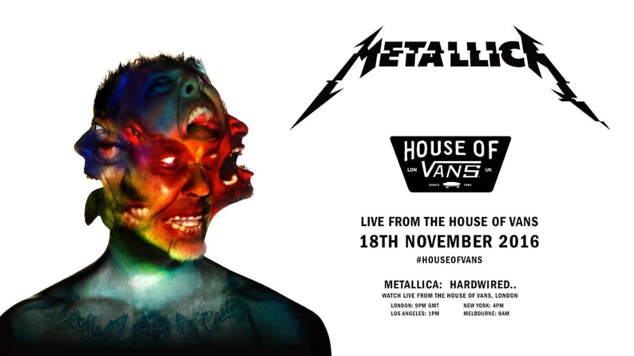 Metallica: Live from The House of Vans backdrop