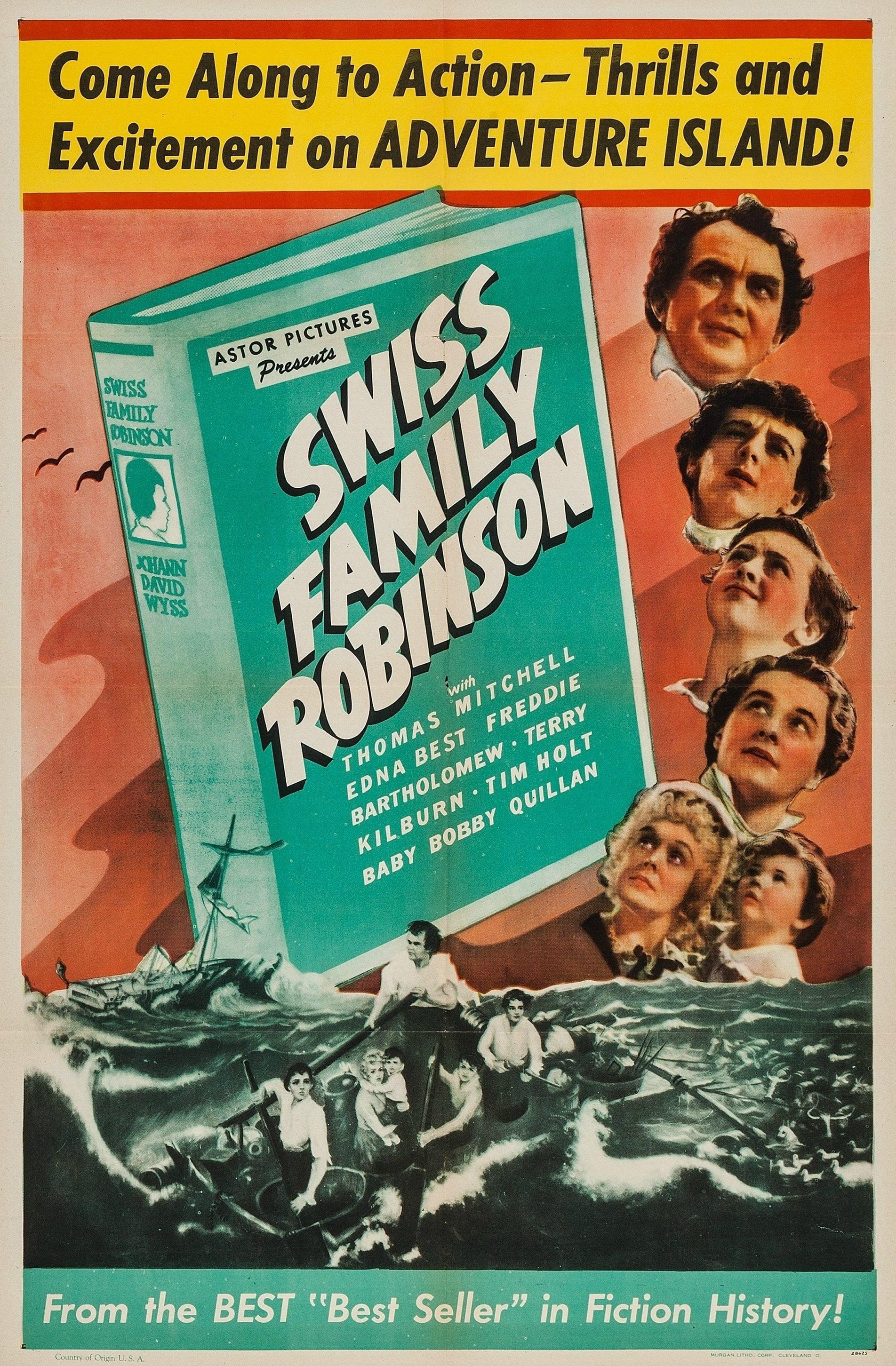 Swiss Family Robinson poster