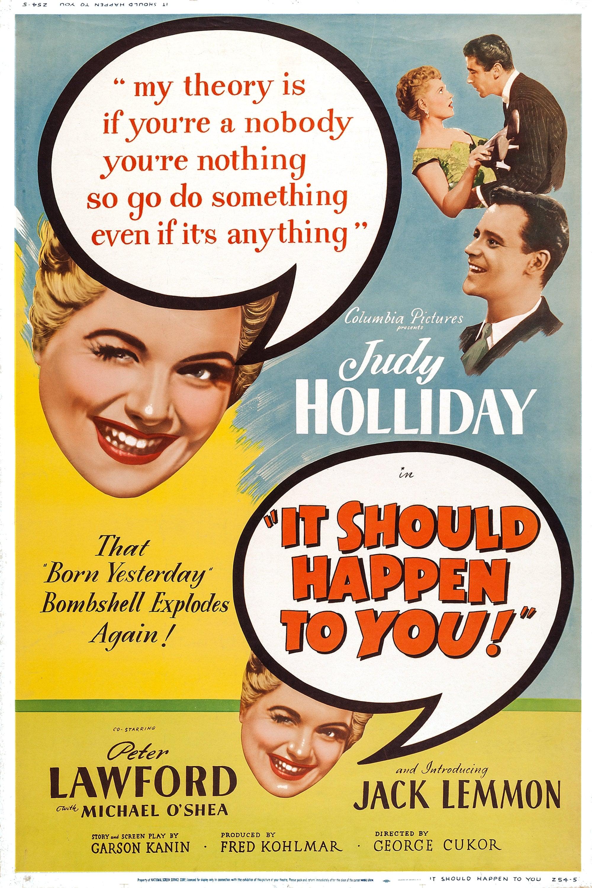 It Should Happen to You poster