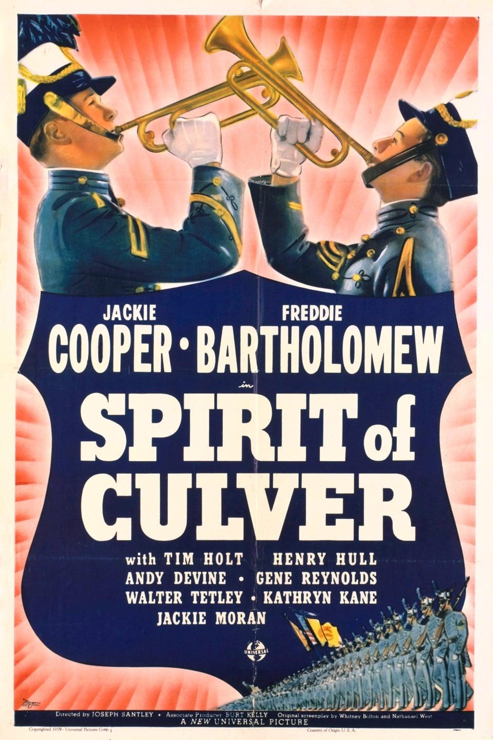 The Spirit of Culver poster