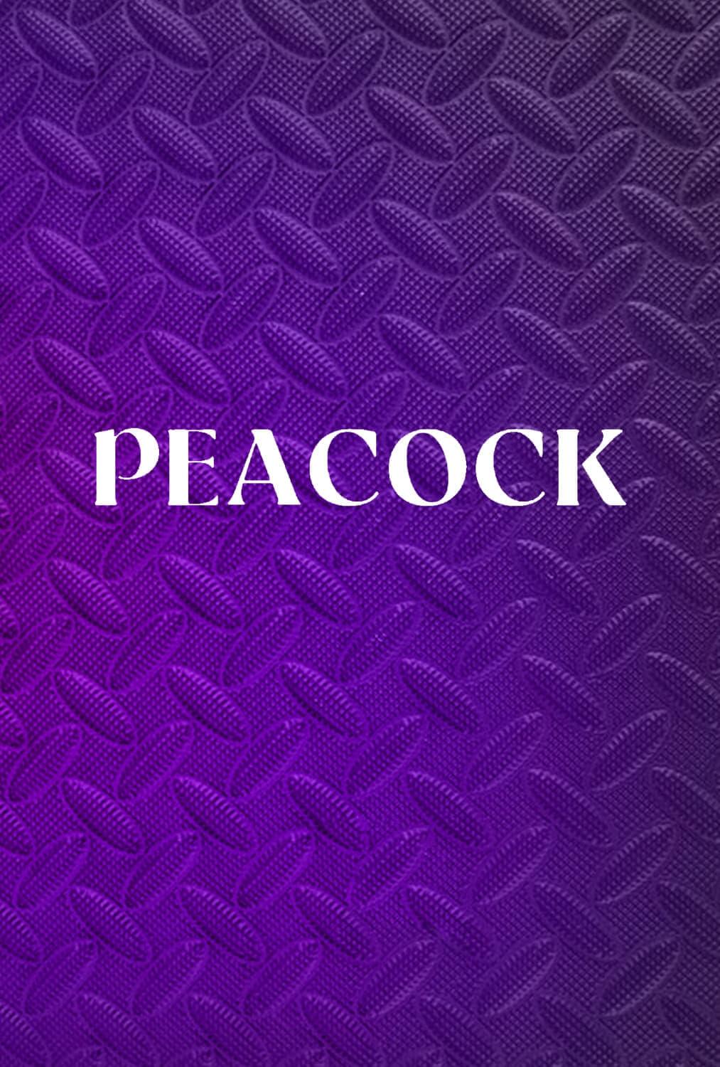 Peacock poster