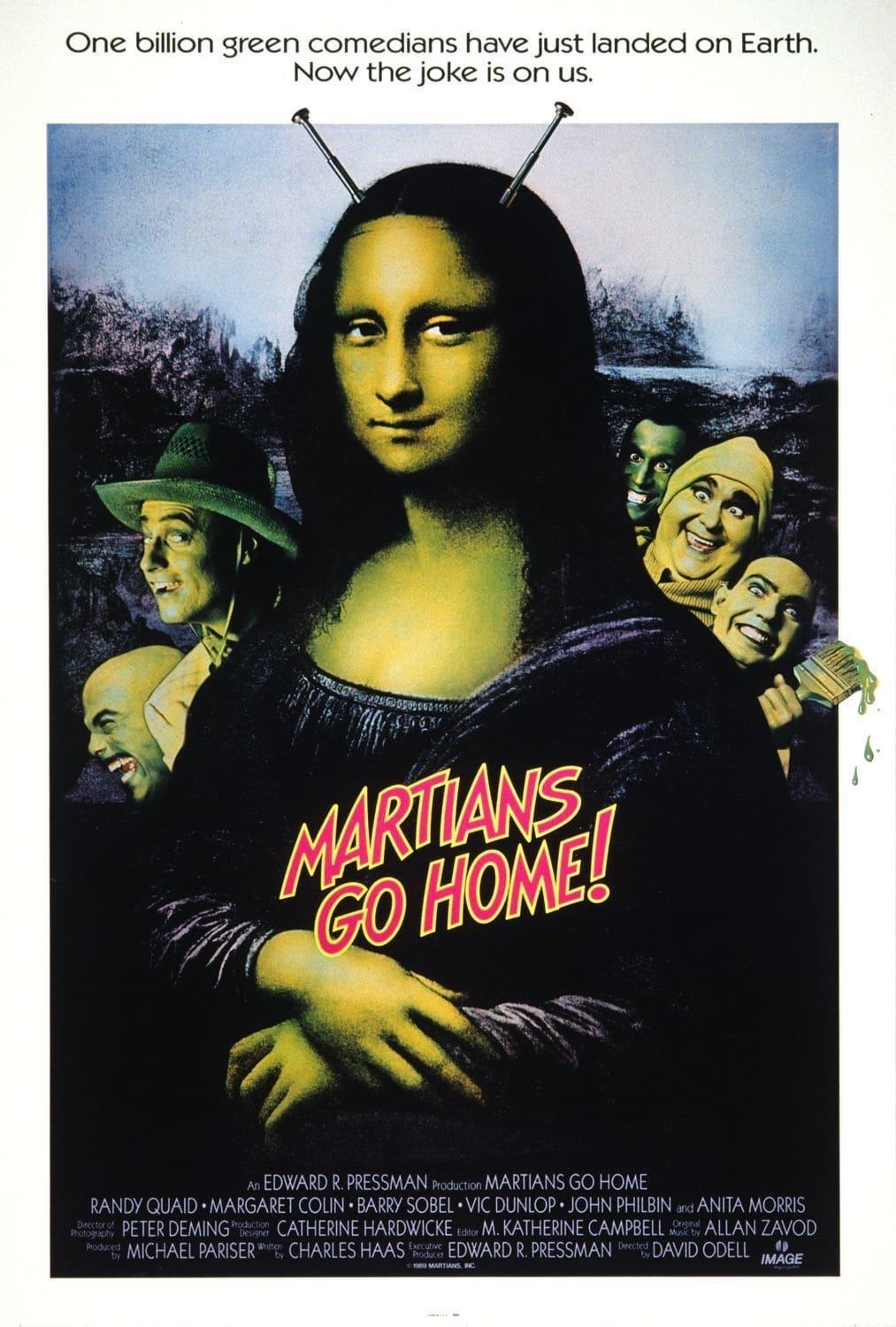 Martians Go Home poster