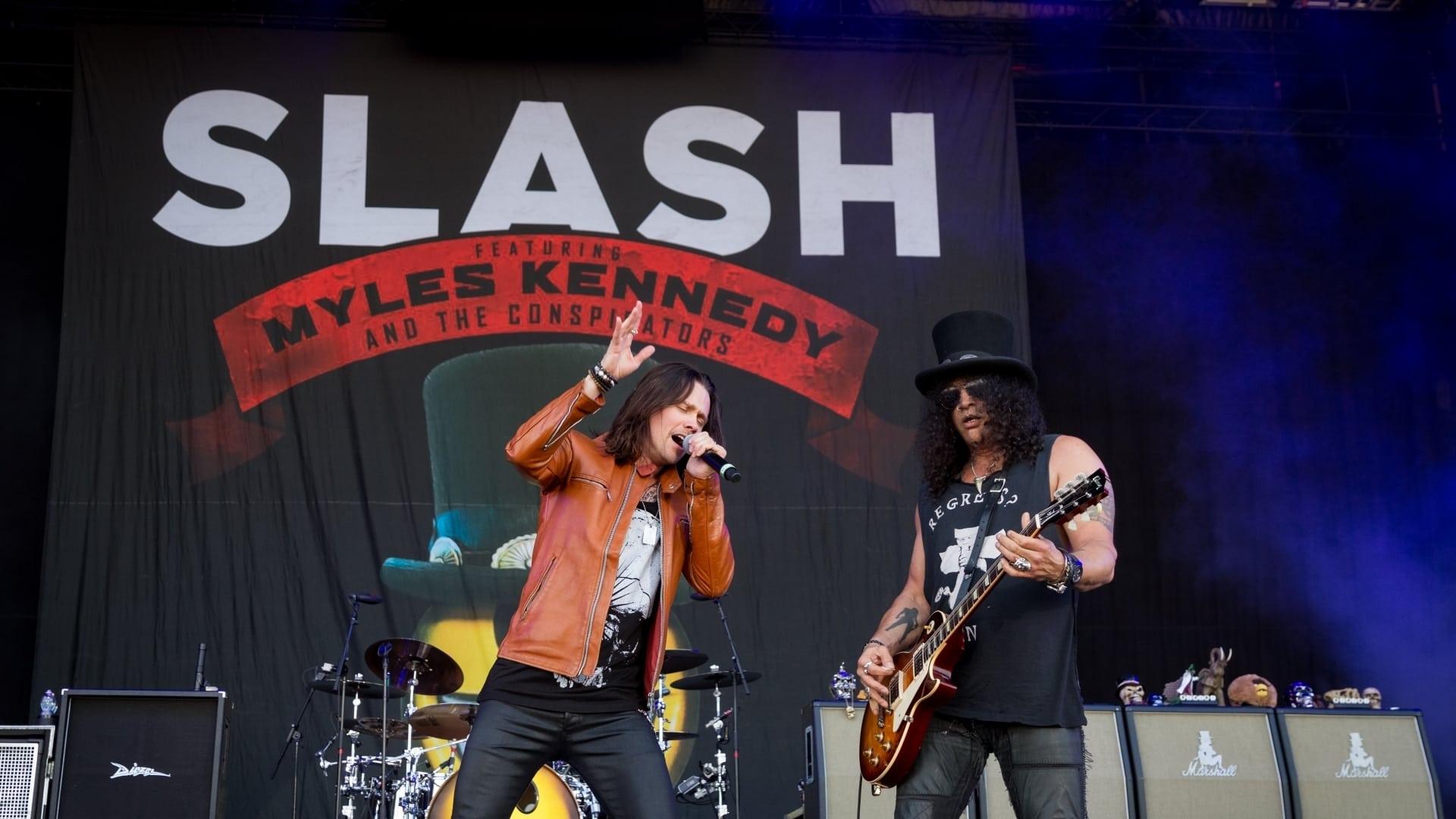 Slash feat. Myles Kennedy & The Conspirators - Rock am Ring 2015 backdrop