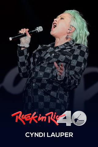 Cyndi Lauper: Rock in Rio 2024 poster