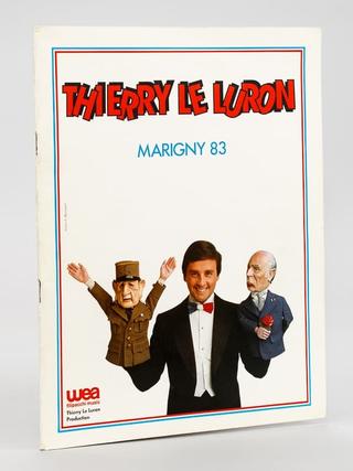 Thierry Le Luron à Marigny 1983 poster