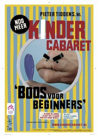 Pieter Tiddens: Boos voor Beginners poster