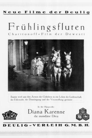 Frühlingsfluten poster