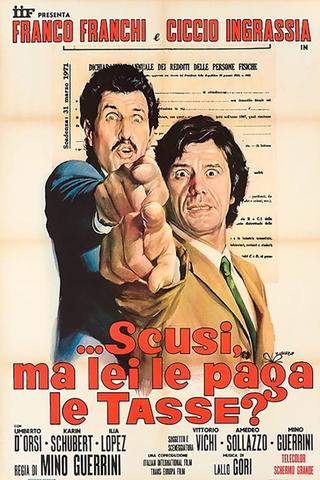 ...Scusi, ma lei le paga le tasse? poster