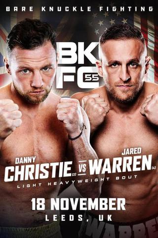 BKFC 55: Christie vs. Warren poster