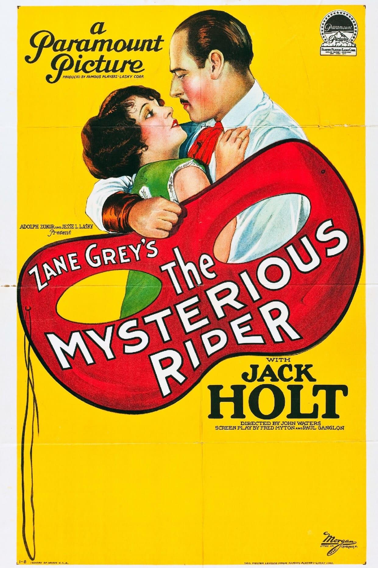 The Mysterious Rider poster