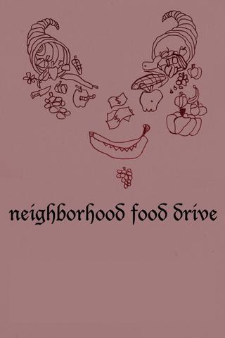 Neighborhood Food Drive poster