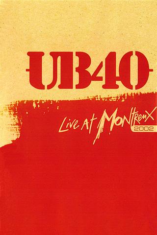 UB40 Live at Montreux poster