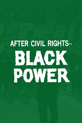 After Civil Rights... Black Power poster