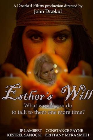 Esther's Will poster