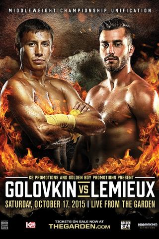 Gennady Golovkin vs. David Lemieux poster