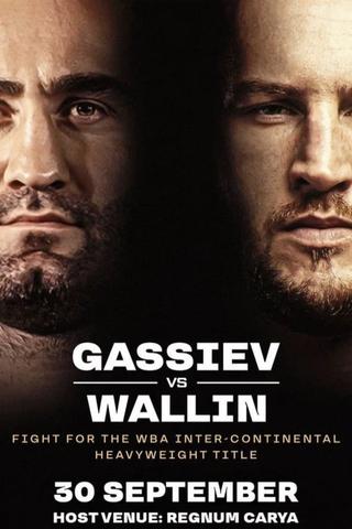 Murat Gassiev vs. Otto Wallin poster