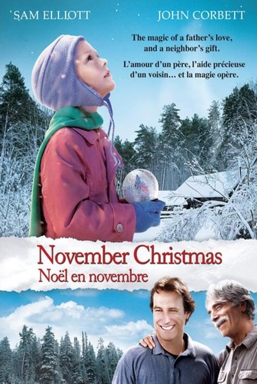 November Christmas poster