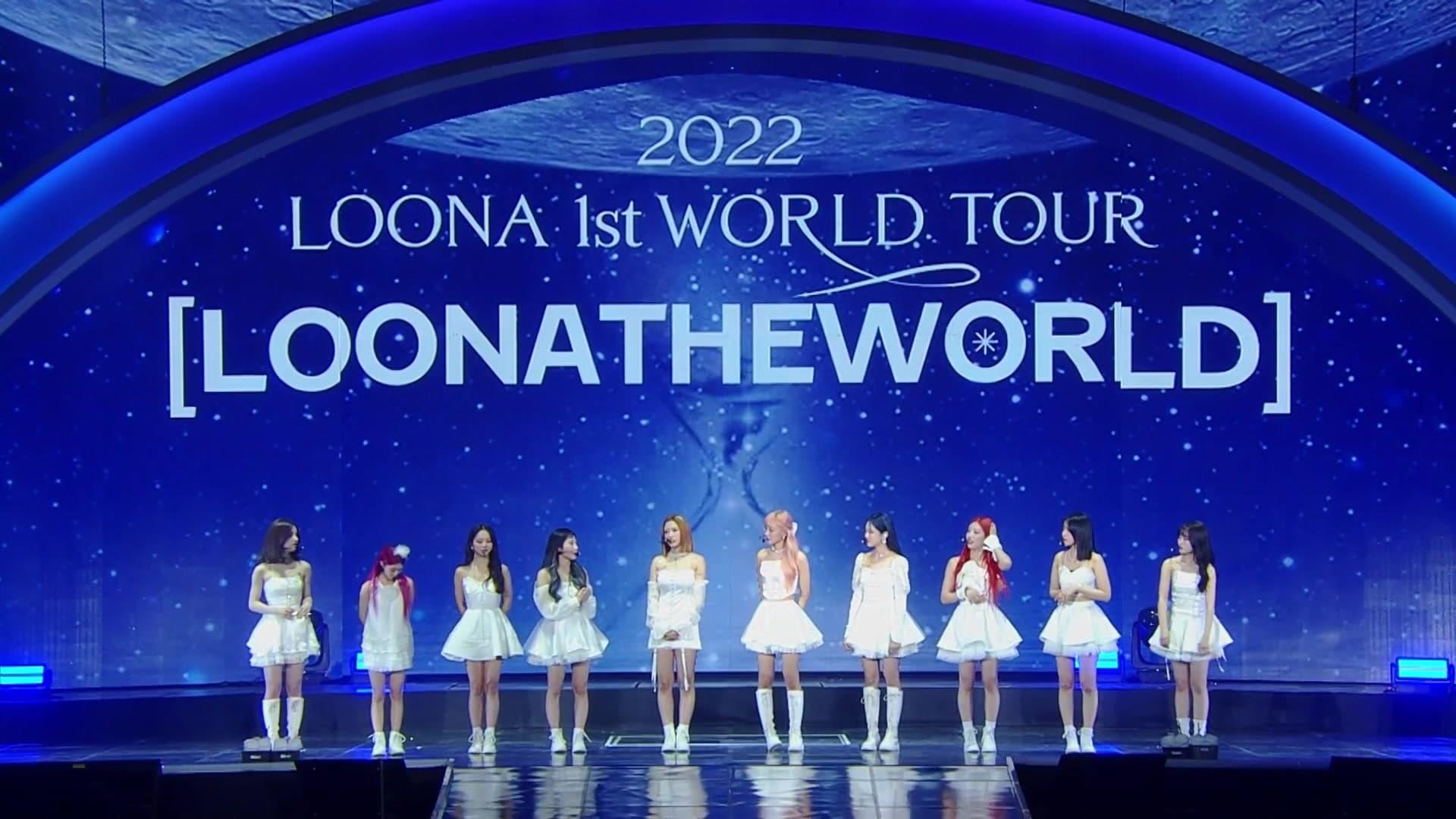 LOONA 1st World Tour : [LOONATHEWORLD] In Seoul backdrop
