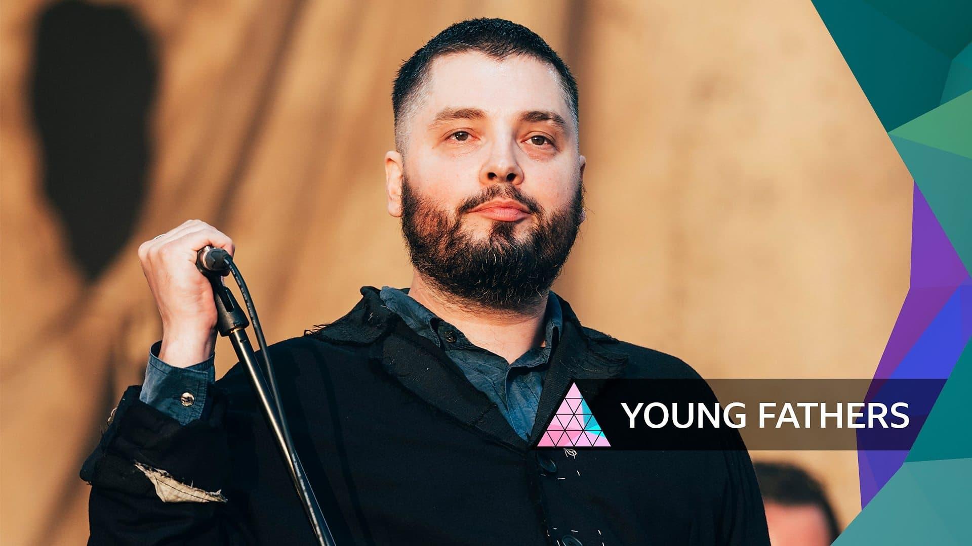 Young Fathers: Glastonbury 2023 backdrop